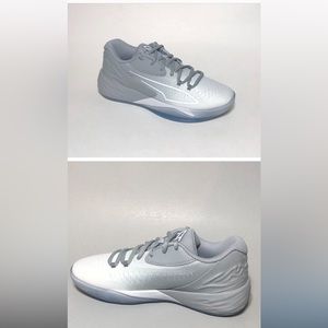 NWOB. Puma, Stewie 1 athletic shoes. Women’s size 9. Gray and white, clear sole
